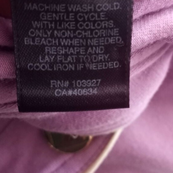 Marc By Marc Jacobs Purple & Cream Double-Breasted Mini Dress Sz.M EUC - Picture 8 of 8